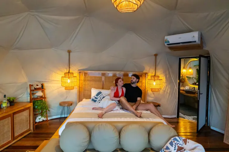 Jungle Dome Airbnb Stays in Indonesia for Nature Escapes