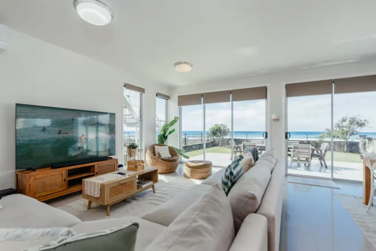 beachfront Airbnb in Gold coast