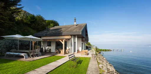 Image for article Best 2026 Airbnb Stays in Lake Geneva, Switzerland with Waterfront Views	