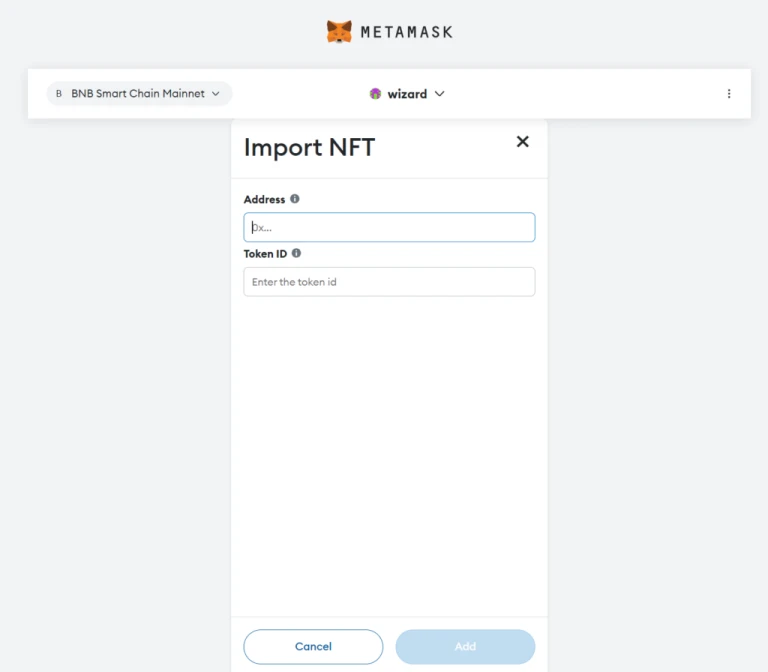 A Guide on How to setup BSC and import NFTs on Metamask