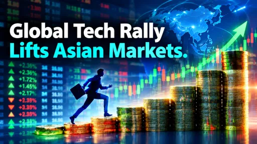 image for article Global Tech Rally Lifts Asian Markets