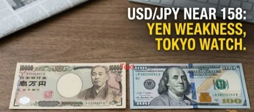 image for article Yen Under Pressure Near 158: Why USD/JPY Traders Are Watching Tokyo Closely
