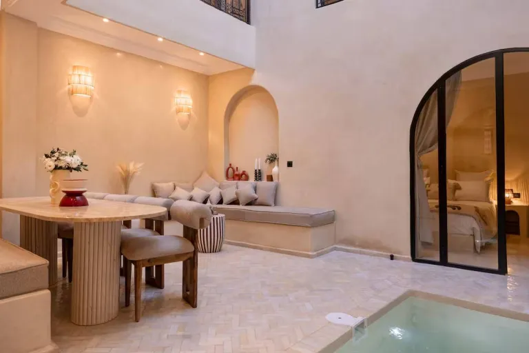 Best 2026 Airbnb Stays in Marrakech, Morocco with Rooftop Terrace Views