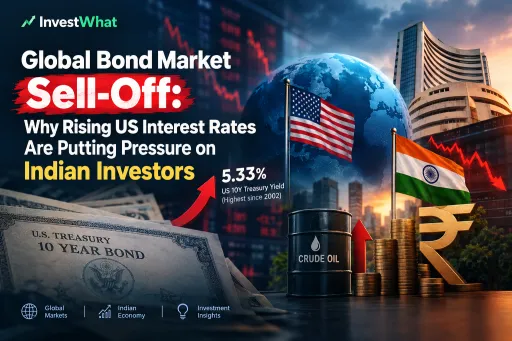 image for article Global Bond Market Crash: Why Rising US Interest Rates Are Putting Pressure on Indian Investors