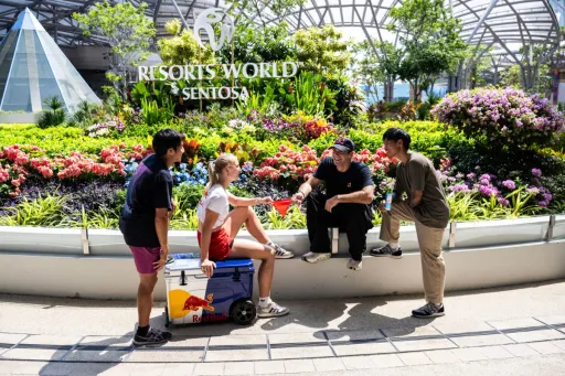Image for article World-Class Freerunners Race 90 Feet Above Singapore Oceanarium at Resorts World Sentosa