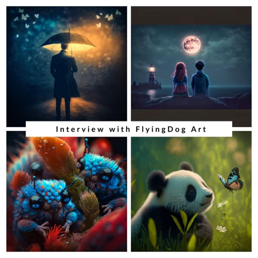 image for article Exclusive Interview with AI Artist FlyingDog Art