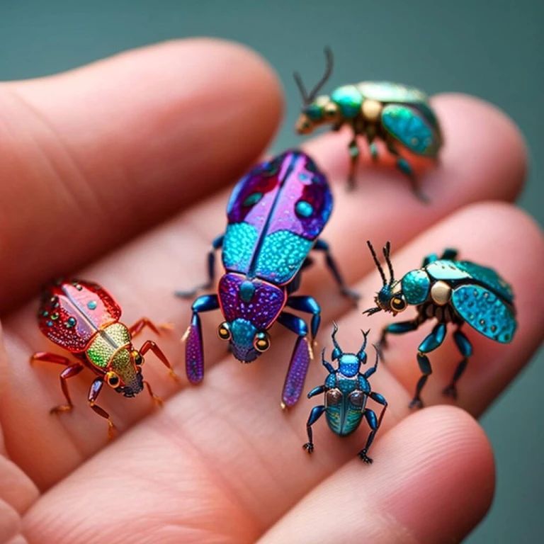 Tiny &amp; Colorful by FlyingDog Art