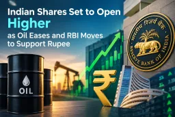 image for article Indian Shares Set to Open Higher as Oil Prices Ease and RBI Moves to Support Rupee