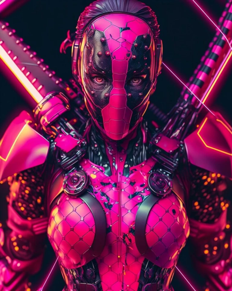 Deadpool female variants - Art_bot5000