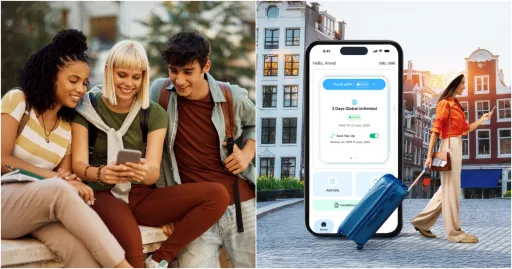 Image for article This Travel eSIM Lets You Stay Connected Across 165+ Countries With Just One Installation