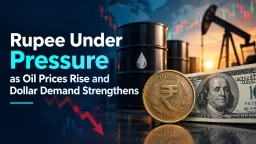 image for article Rupee Under Pressure as Rising Oil Prices and Dollar Demand Weigh on Currency