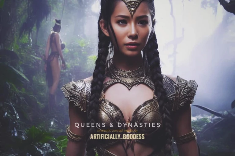 Chifei AI Artist -Artificially Goddess - Queens &amp; Dynasties