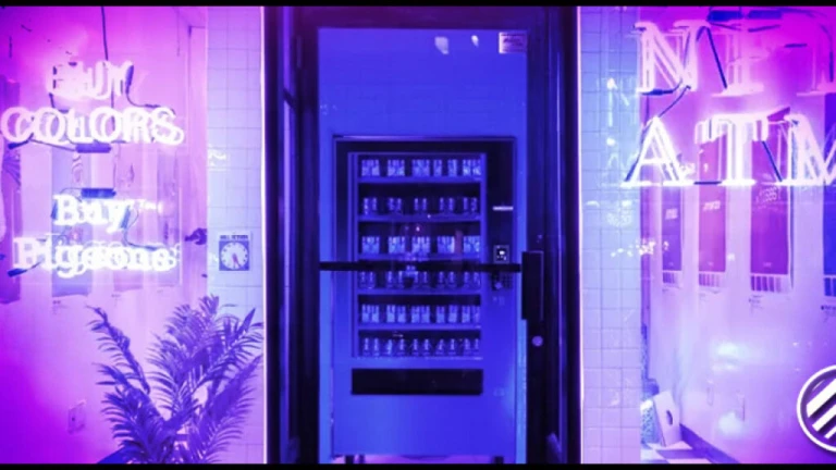 Neon NFT Vending Machine