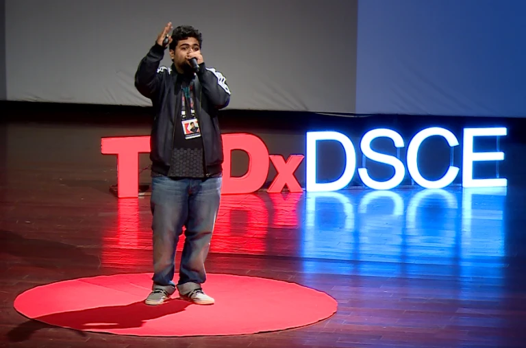Abhishek Bhaskar in TEDx Talk