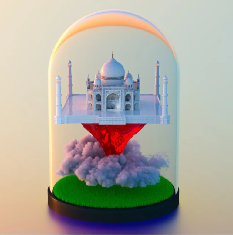 Siraj Hassan's Taj Mahal NFT