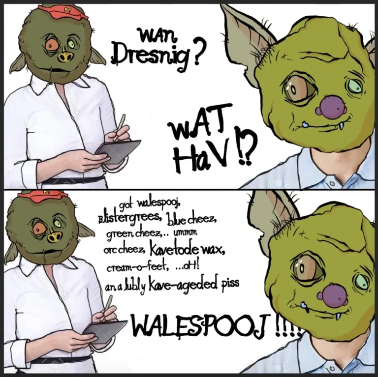 Above: An example of a meme inspired by the Goblin Town NFT Collection