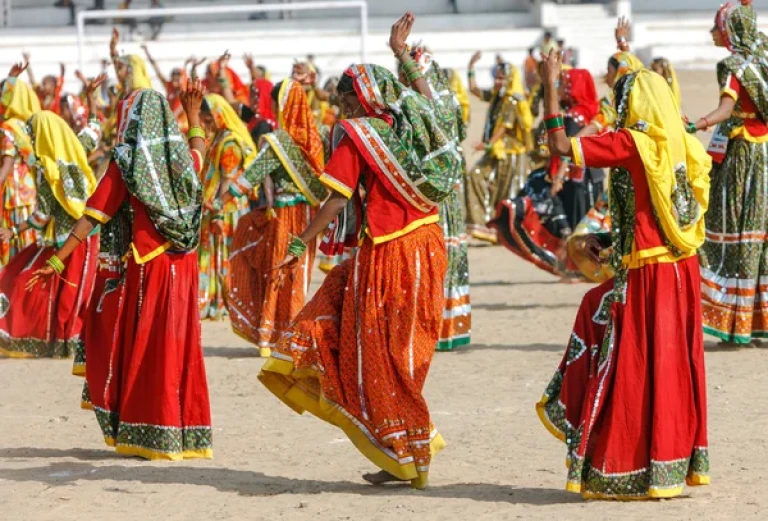 Cultural Performances at pushkar fair