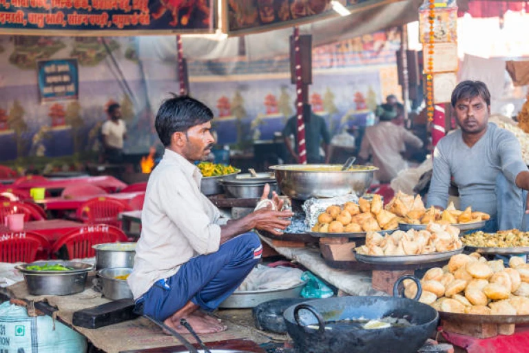 Street Food at pushkar fair