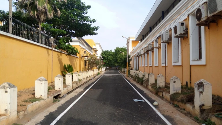 Streets in Pondicherry