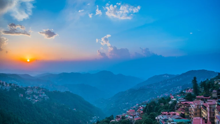 Sunset in Shimla