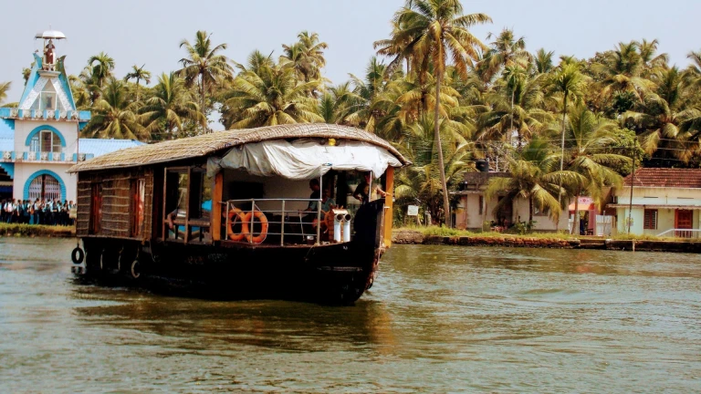 Houseboat in Alleppey