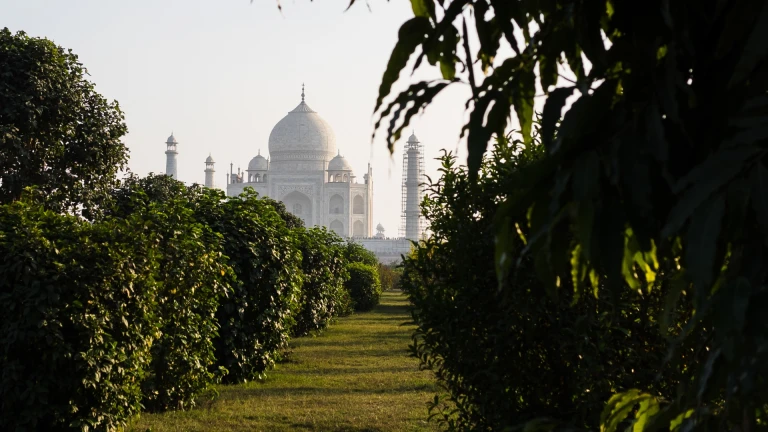 View from Mehtab Bagh Agra 