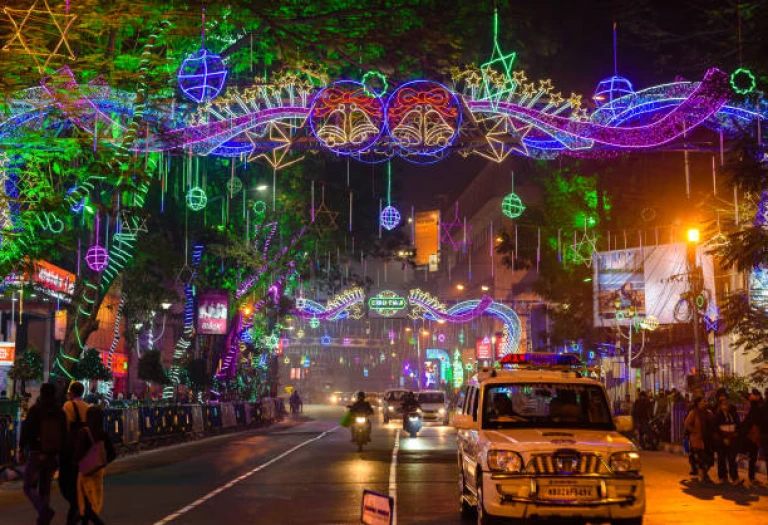 the Kolkata Christmas Festival