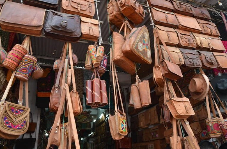 Camel Leather Articles from Jaisalmer