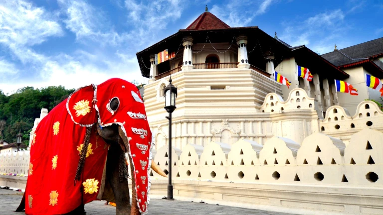 Temple of the tooth of Buddha, Kandy, SriLanka