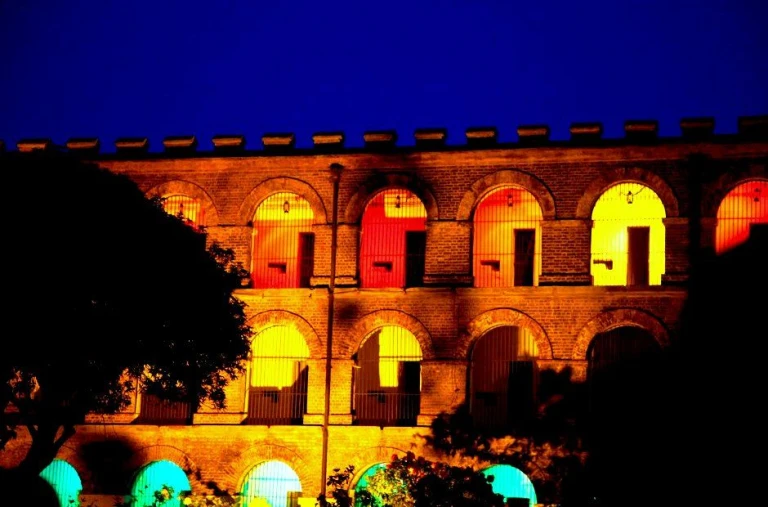Sound and Light Show at Cellular Jail,