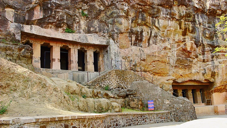 Caves in Aurangabad, India