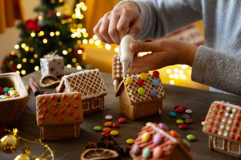 Decorate Your Own Gingerbread House