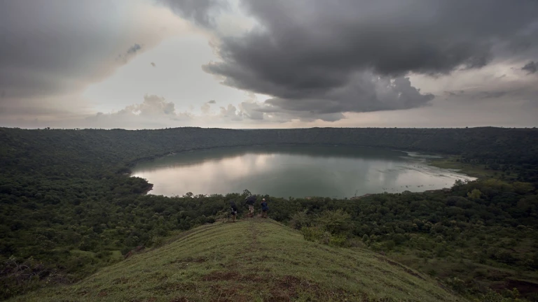 The Lonar Crater, Maharashtra 