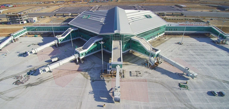 Chinggis Khaan International Airport in Ulaanbaatar