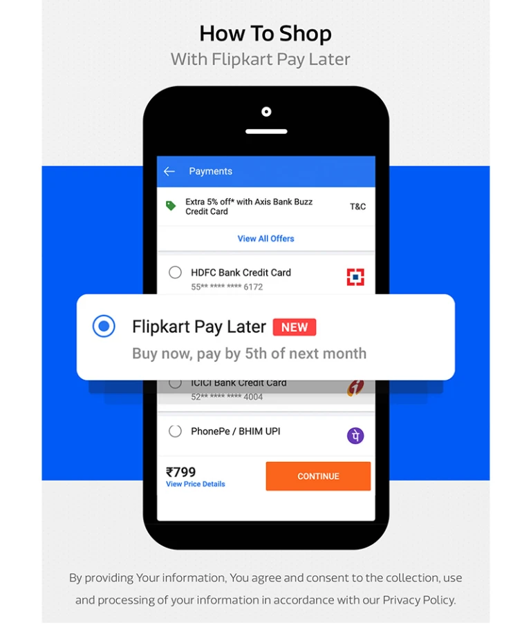 How to shop with Flipkart Paylater
