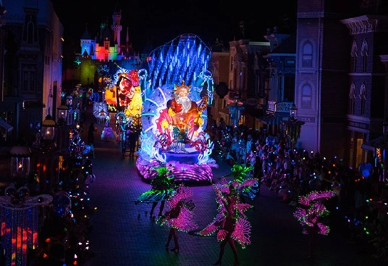 Disney Paint the Night Parade