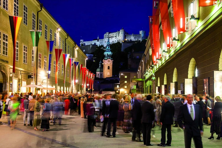 the Salzburg Festival