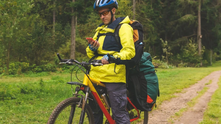 Warm Layers and waterproof clothing for bikepacking