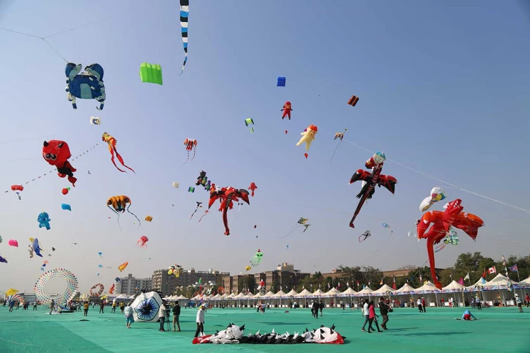 International Kite Festival in Ahmedabad