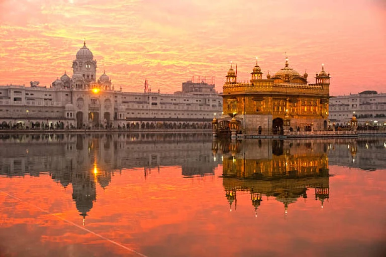 Golden Temple In Amritsar Punjab