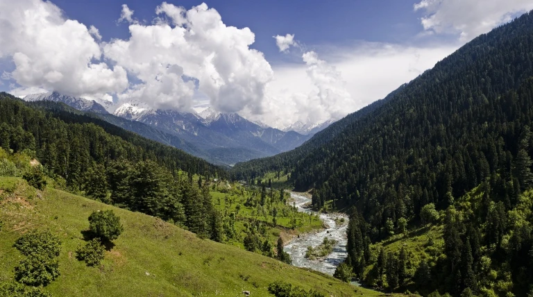 Pahalgam Valley, Jammu and Kashmir 