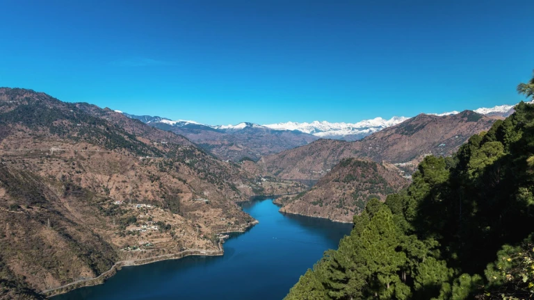 Chamera lake in Chamba, Himachal Pradesh