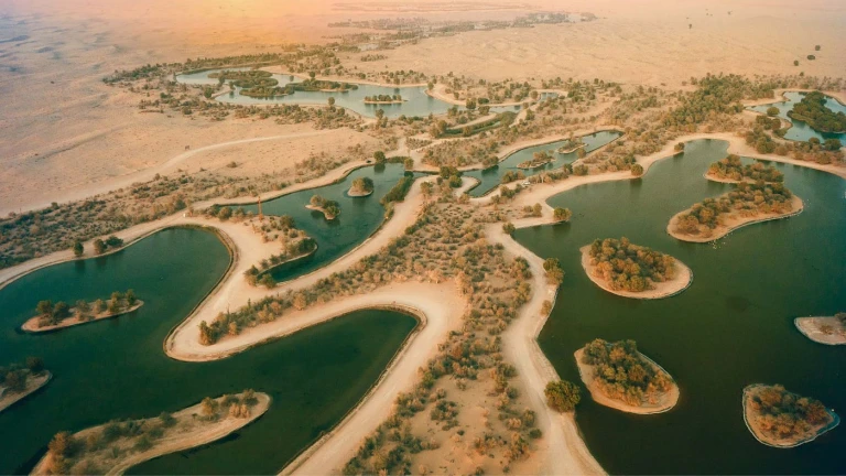 Al Qudra Lakes, Dubai