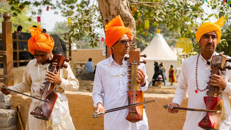 Surajkund mela, Haryana, Folk music