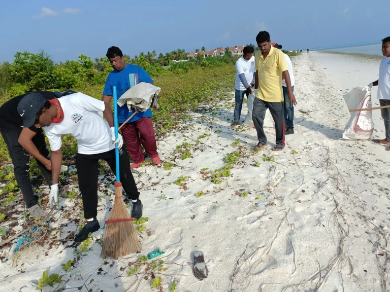 Lakshadweep beach clean-ups