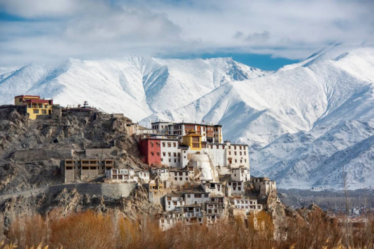 Spituk Gompa (monastery), Indus valley near Leh, Ladakh