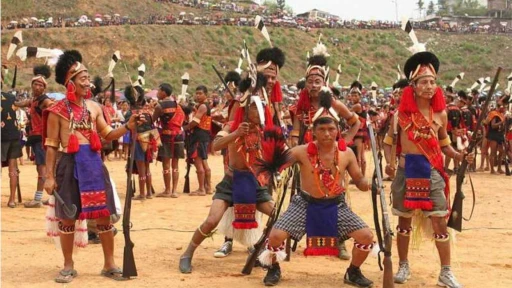 image for article Aoling festival: A festival of welcoming spring in Nagaland