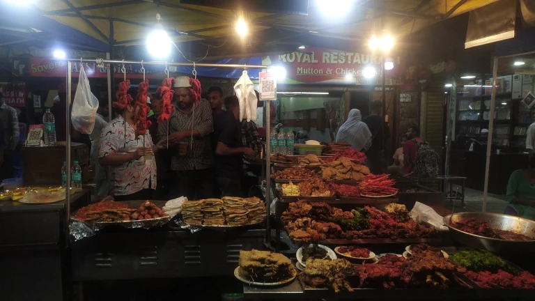 Jhonson Market bangalore food