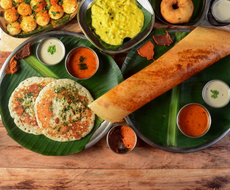 Traditional South Indian Food