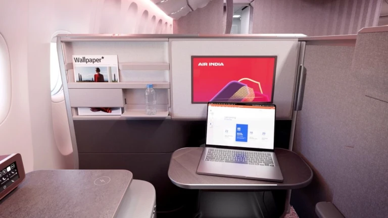 Air India Business Class Experience